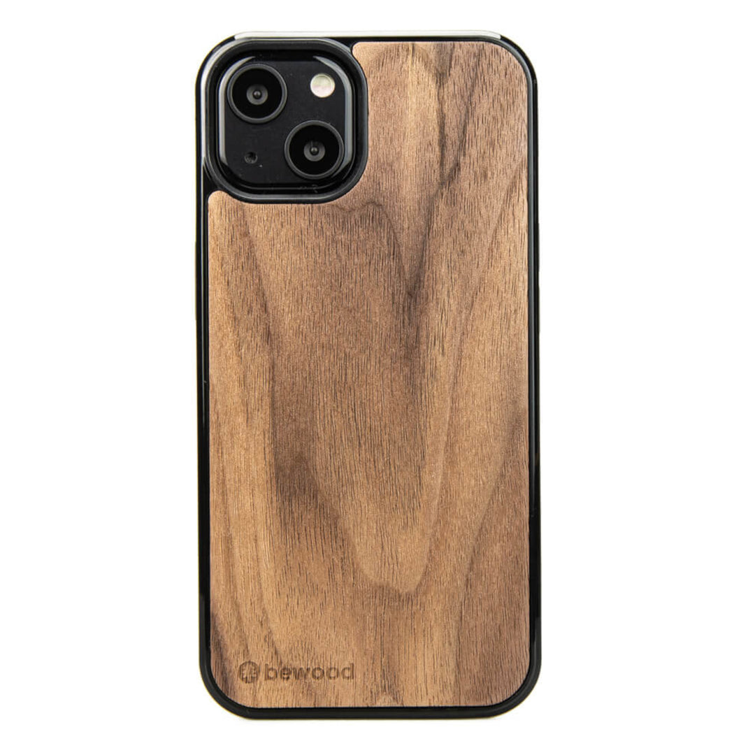 DREWNIANE ETUI IPHONE 13 ORZECH AMERYKAŃSKI WYSOKIEJ JAKOŚCI