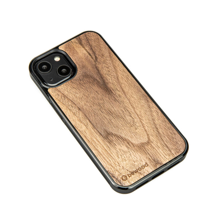 DREWNIANE ETUI IPHONE 13 ORZECH AMERYKAŃSKI WYSOKIEJ JAKOŚCI