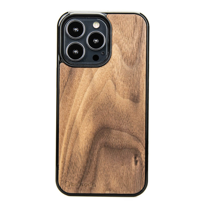 DREWNIANE ETUI IPHONE 13 PRO ORZECH AMERYKAŃSKI WYSOKIEJ JAKOŚCI