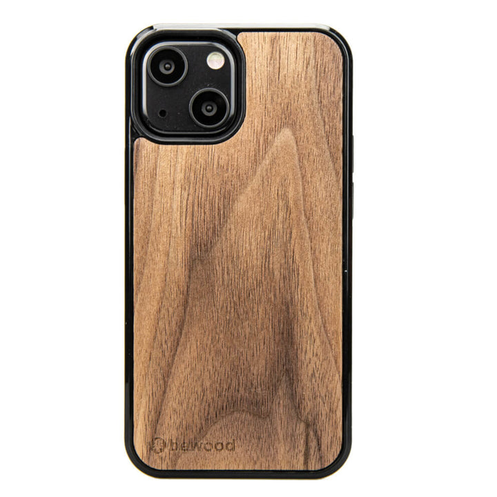 DREWNIANE ETUI IPHONE 13 MINI ORZECH AMERYKAŃSKI WYSOKIEJ JAKOŚCI