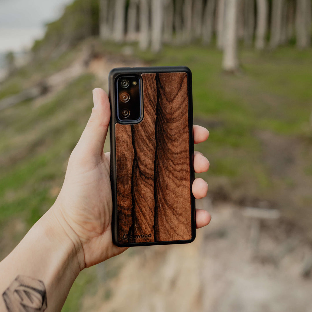 DREWNIANE ETUI IPHONE 12 MINI ZIRICOTE WYSOKIEJ JAKOŚCI