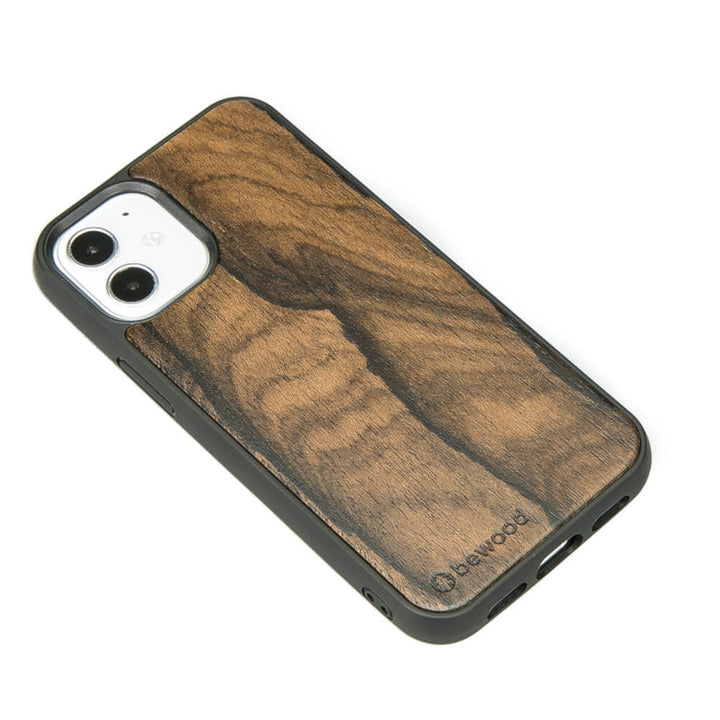 DREWNIANE ETUI IPHONE 12 MINI ZIRICOTE WYSOKIEJ JAKOŚCI