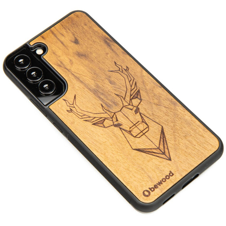 Drewniane Etui Samsung Galaxy S22 Plus JELEŃ IMBUIA