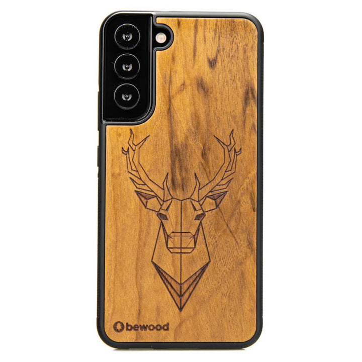 Drewniane Etui Samsung Galaxy S22 Plus JELEŃ IMBUIA