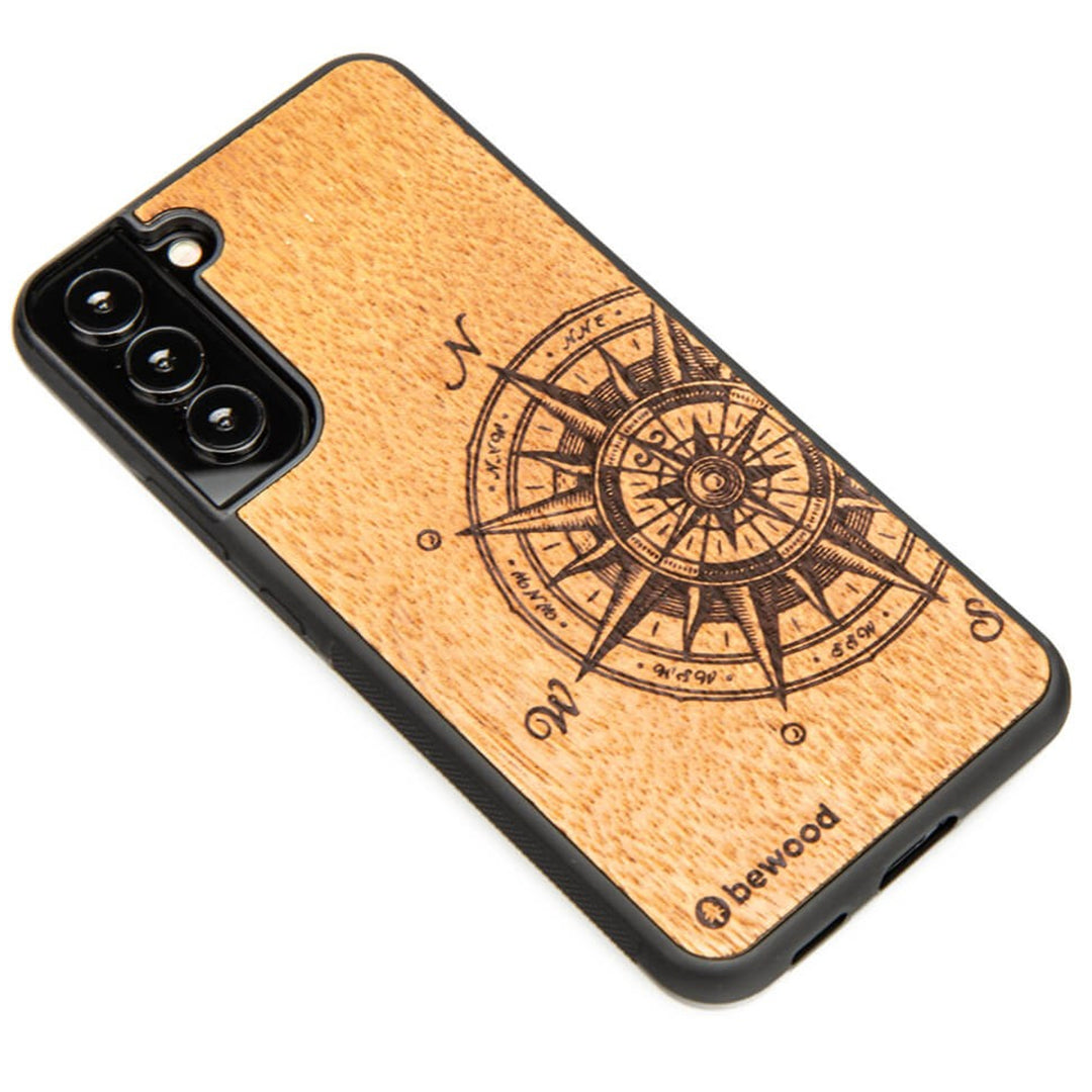 Drewniane Etui Samsung Galaxy S22 Plus TRAVELER MERBAU