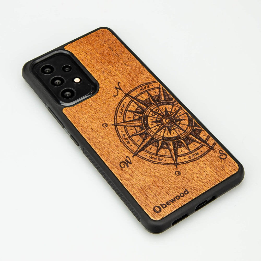 DREWNIANE ETUI TRAVELER MERBAU BEWOOD BWD09639 DO SAMSUNG GALAXY A53 5G
