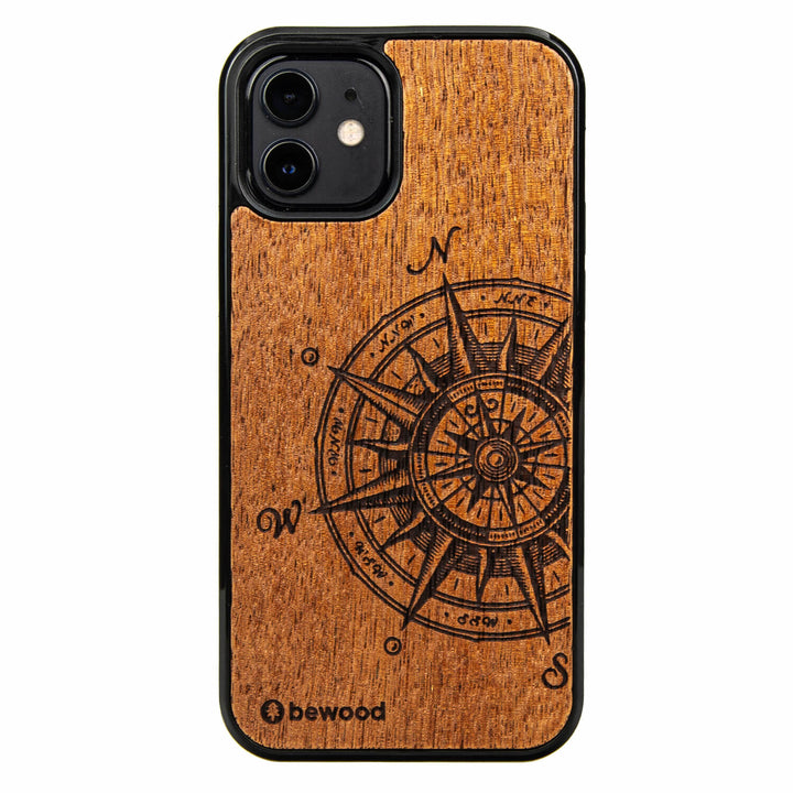 DREWNIANE ETUI IPHONE 12 / 12 PRO TRAVELER MERBAU WYSOKIEJ JAKOŚCI
