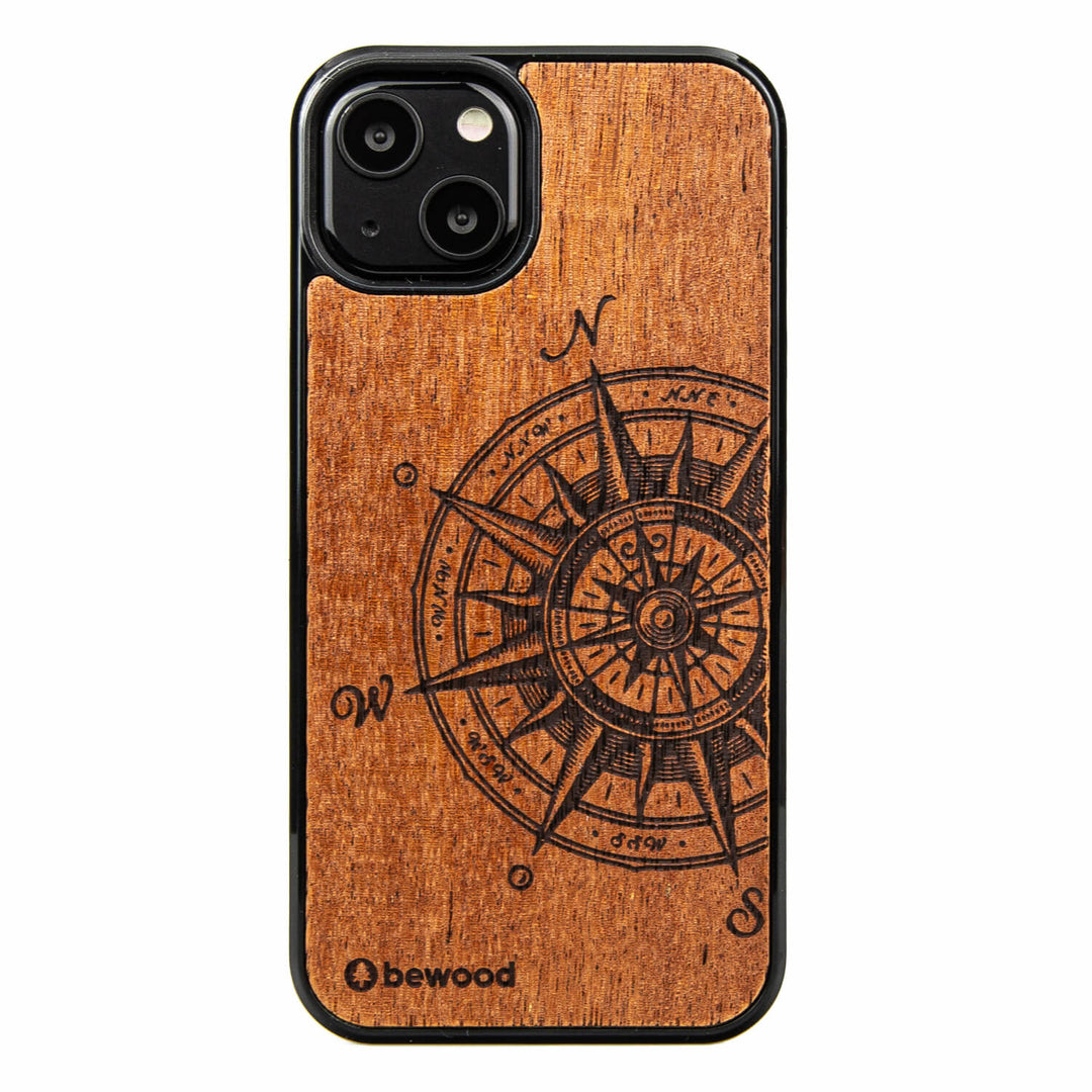 DREWNIANE ETUI IPHONE 13 TRAVELER MERBAU WYSOKIEJ JAKOŚCI