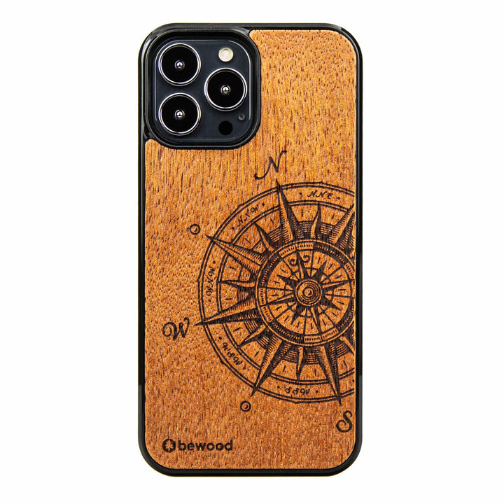 DREWNIANE ETUI IPHONE 13 PRO MAX TRAVELER MERBAU WYSOKIEJ JAKOŚCI