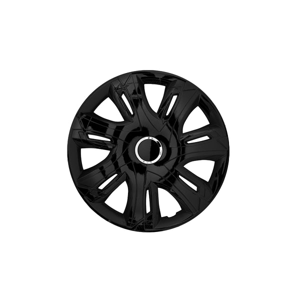 Kołpaki 15" Supernova black laquered czarne lakierowane 4 sztuki