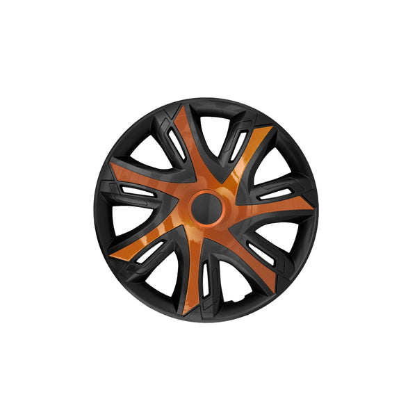 Kołpaki 15'' NRM N-Power bicolor copper/black czarno-miedziane 4 szt.