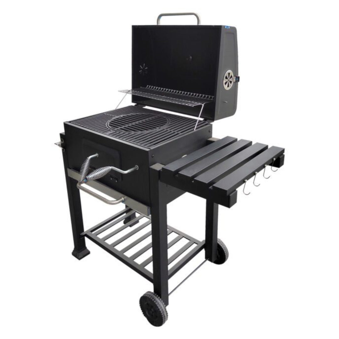 Grill ogrodowy z półką i wbudowanym termometrem Blaupunkt GC601