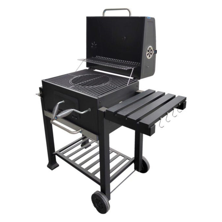 Grill ogrodowy z półką i wbudowanym termometrem Blaupunkt GC601