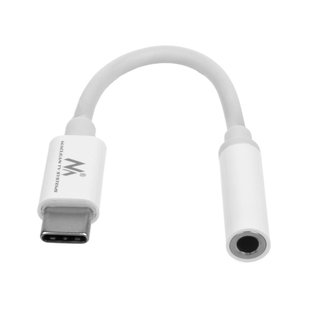 Adapter USB Type-C - 3,5mm mini jack DAC - AC1279 Maclean, MCTV-847