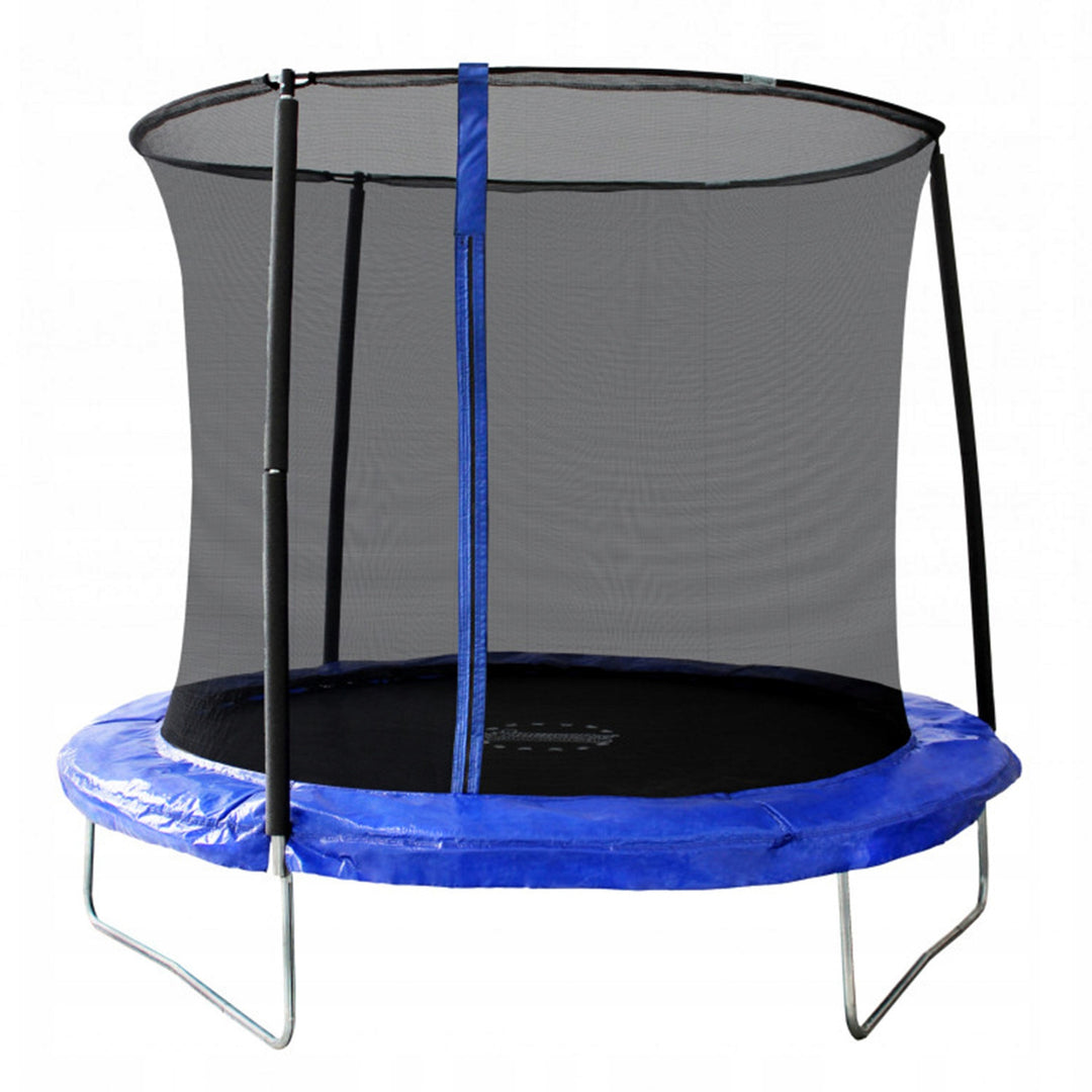 Trampolina ogrodowa z siatką zabezpieczającą SportsPower BOUNCEPRO 244 cm