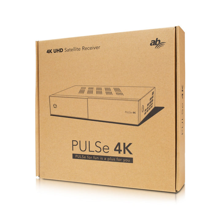 Odbiornik AB PULSe 4K UHD (wersja 1x tuner DVB-S2X)