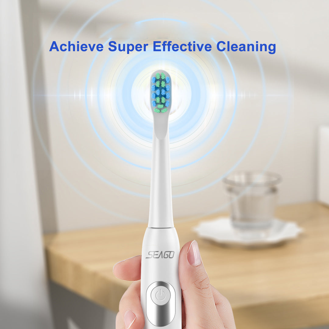 Zestaw zapasowych szczoteczek do SG-2303 SEAGO, 4 szt., kolor biały, SG-2303 Refill White