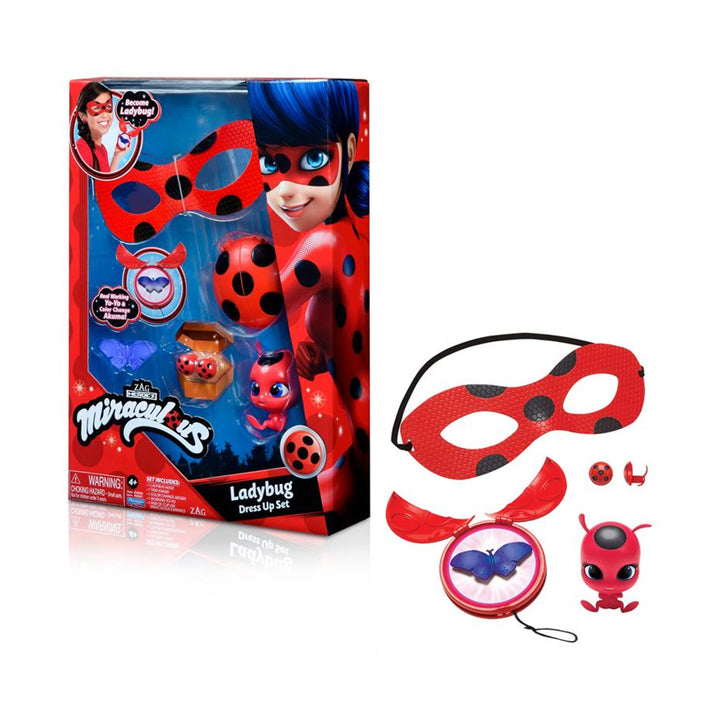 Zestaw do przebierania Miraculous Biedronka Ladybug Dress Up Set