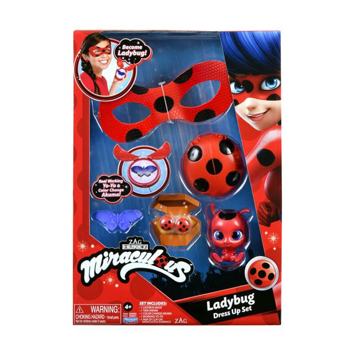 Zestaw do przebierania Miraculous Biedronka Ladybug Dress Up Set