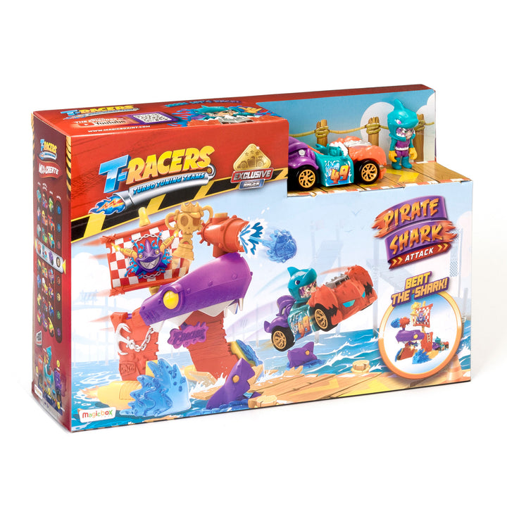 Zestaw T-Racers Pirate Shark Playset ekskluzywny pojazd