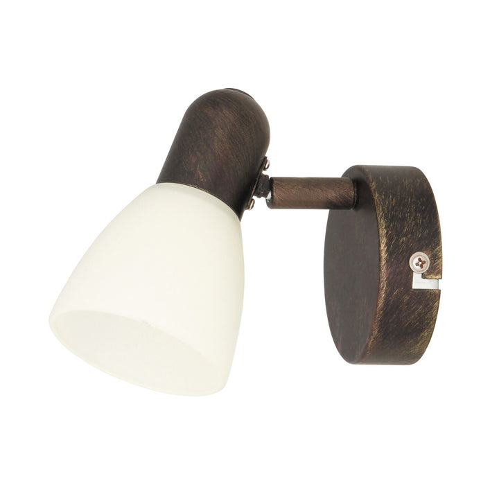 Lampa ścienna Soma spot E14 1x40W antic brown cream