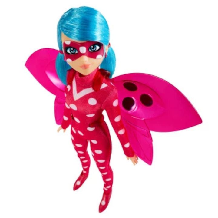 Lalka Biedronka Miraculous Cosmobug - zginane ręce i nogi