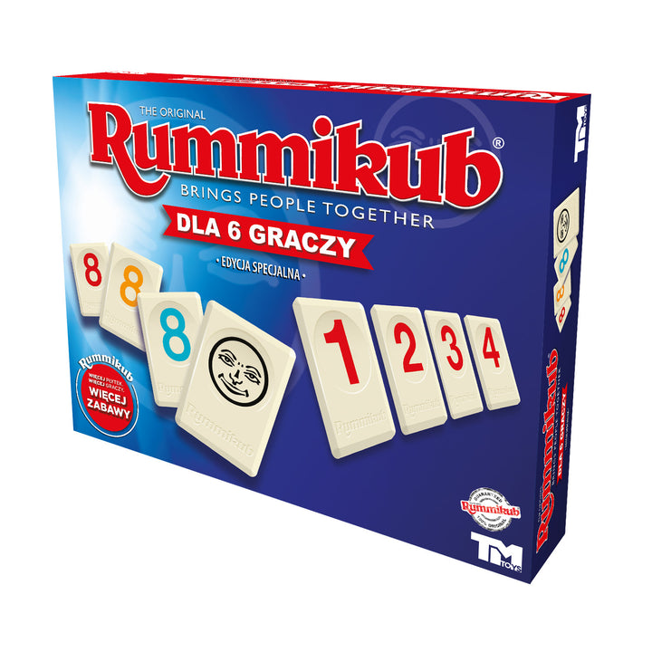 Gra planszowa Rummikub XP edycja specjalna dla 6 graczy