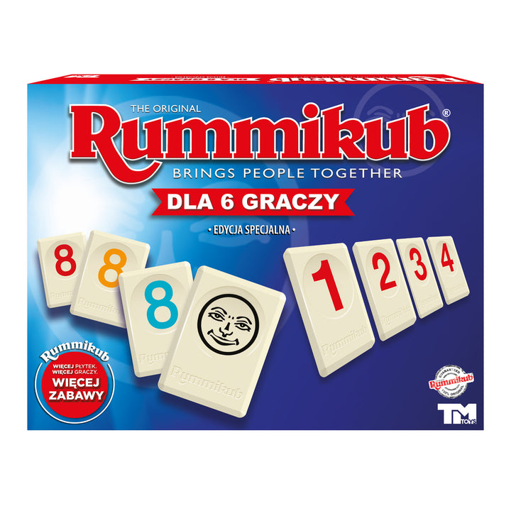 Gra planszowa Rummikub XP edycja specjalna dla 6 graczy