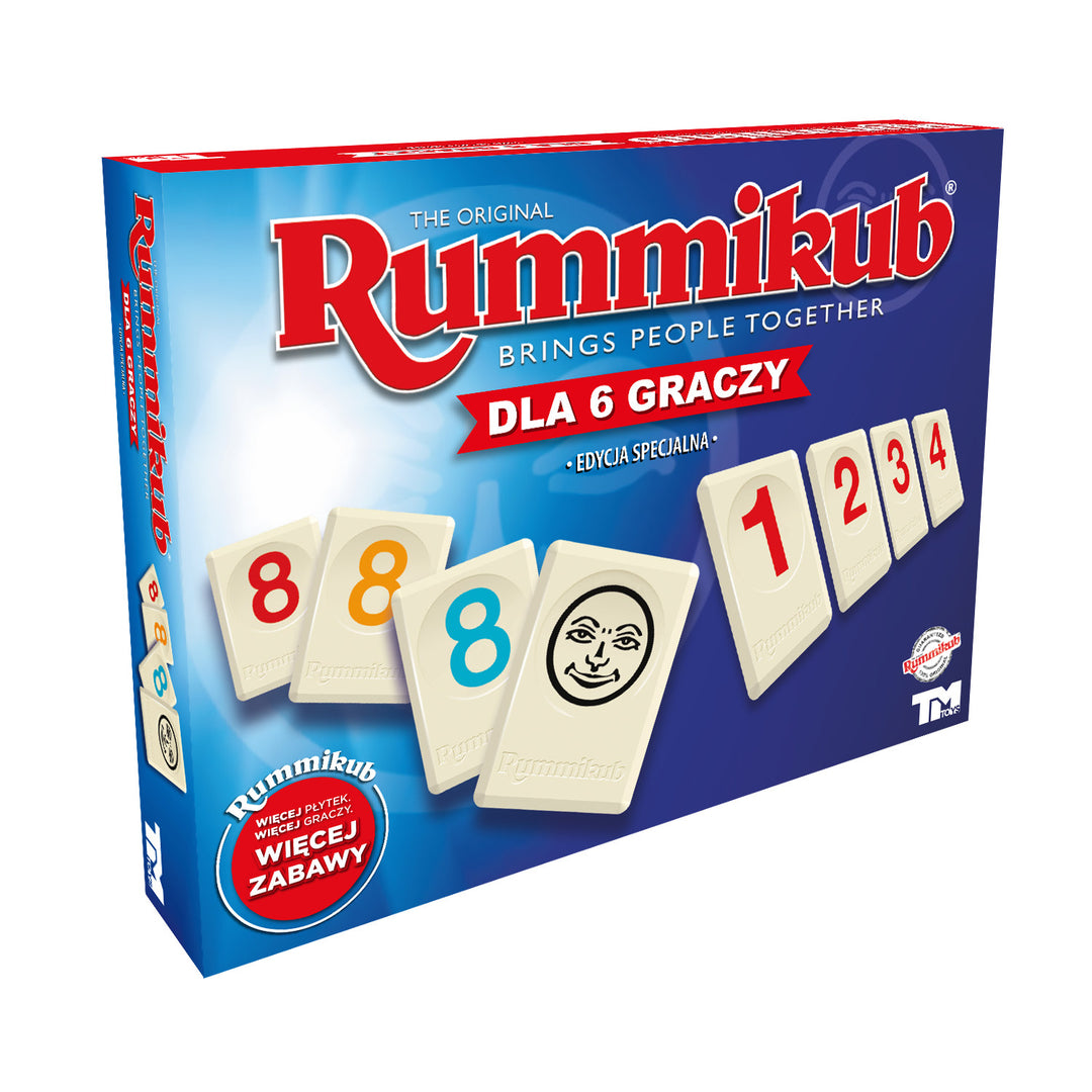 Gra planszowa Rummikub XP edycja specjalna dla 6 graczy