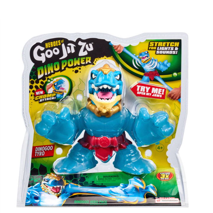 Figurka dinozaur Heroes of Goo Jit Zu Dino Power - Dinogoo Tyro