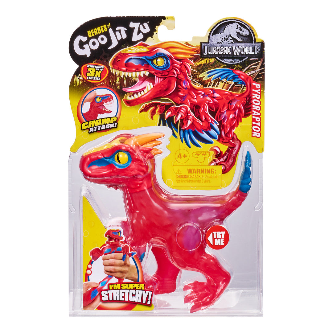 Figurka Heroes of Goo Jit Zu Jurassic World - dinozaur Pyro