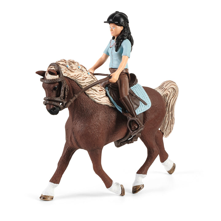 Schleich 42438 Punkt mycia koni HORSE CLUB z Emily i Luną