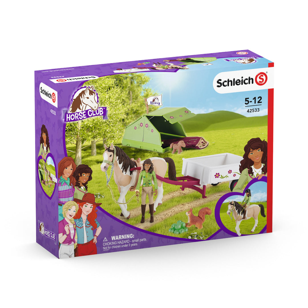 Schleich 42533 HORSE CLUB - Sarah i wycieczka kempingowa