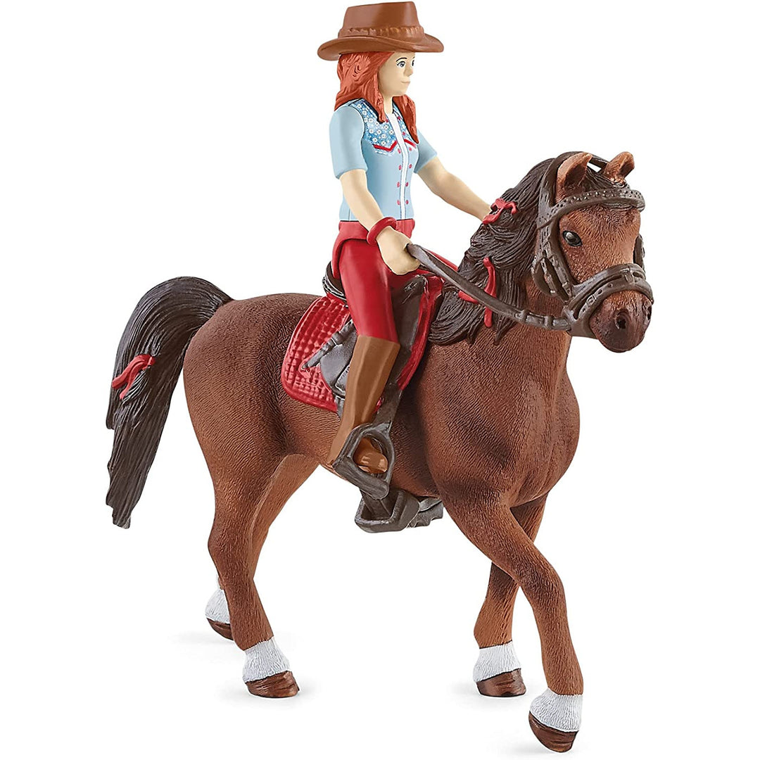 Zestaw figurek Schleich Hannah i Cayenne 42539 + akcesoria