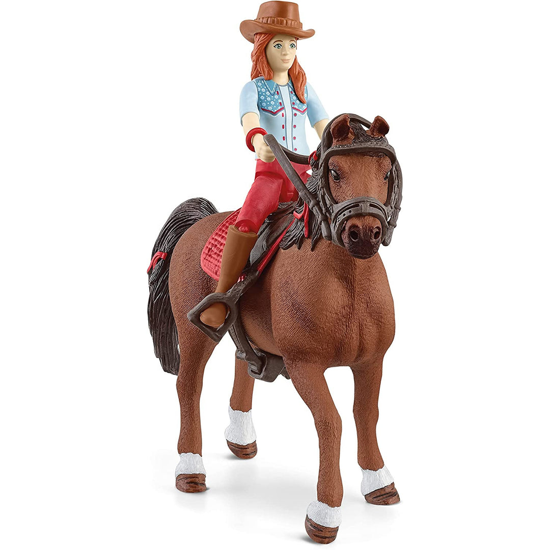 Zestaw figurek Schleich Hannah i Cayenne 42539 + akcesoria