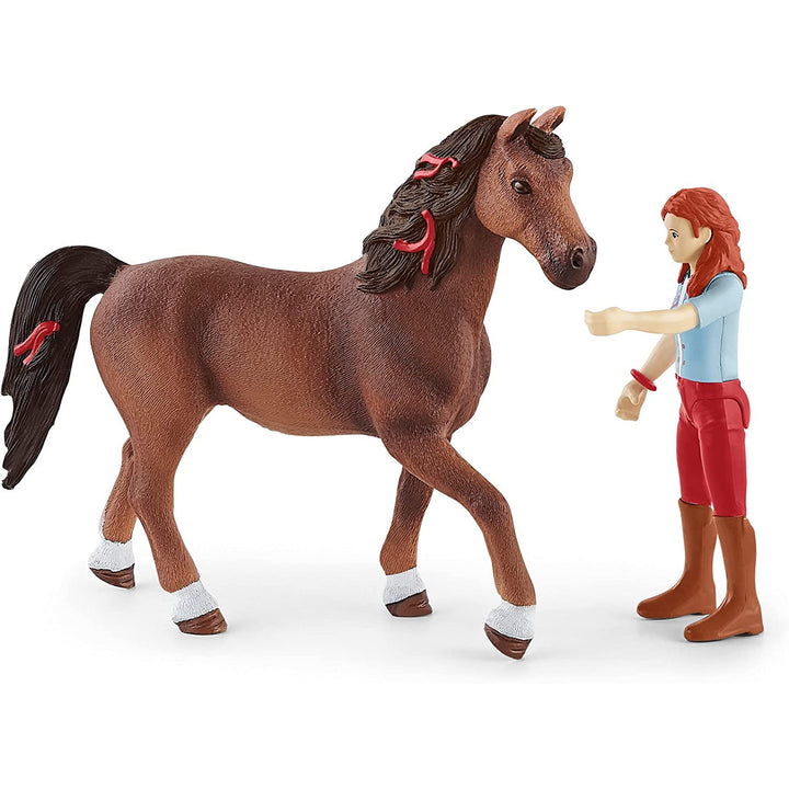 Zestaw figurek Schleich Hannah i Cayenne 42539 + akcesoria