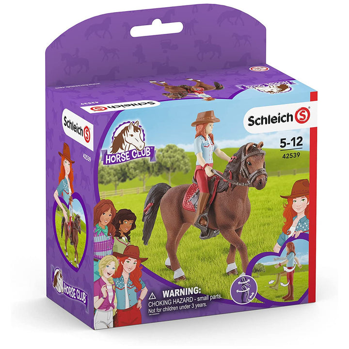 Zestaw figurek Schleich Hannah i Cayenne 42539 + akcesoria