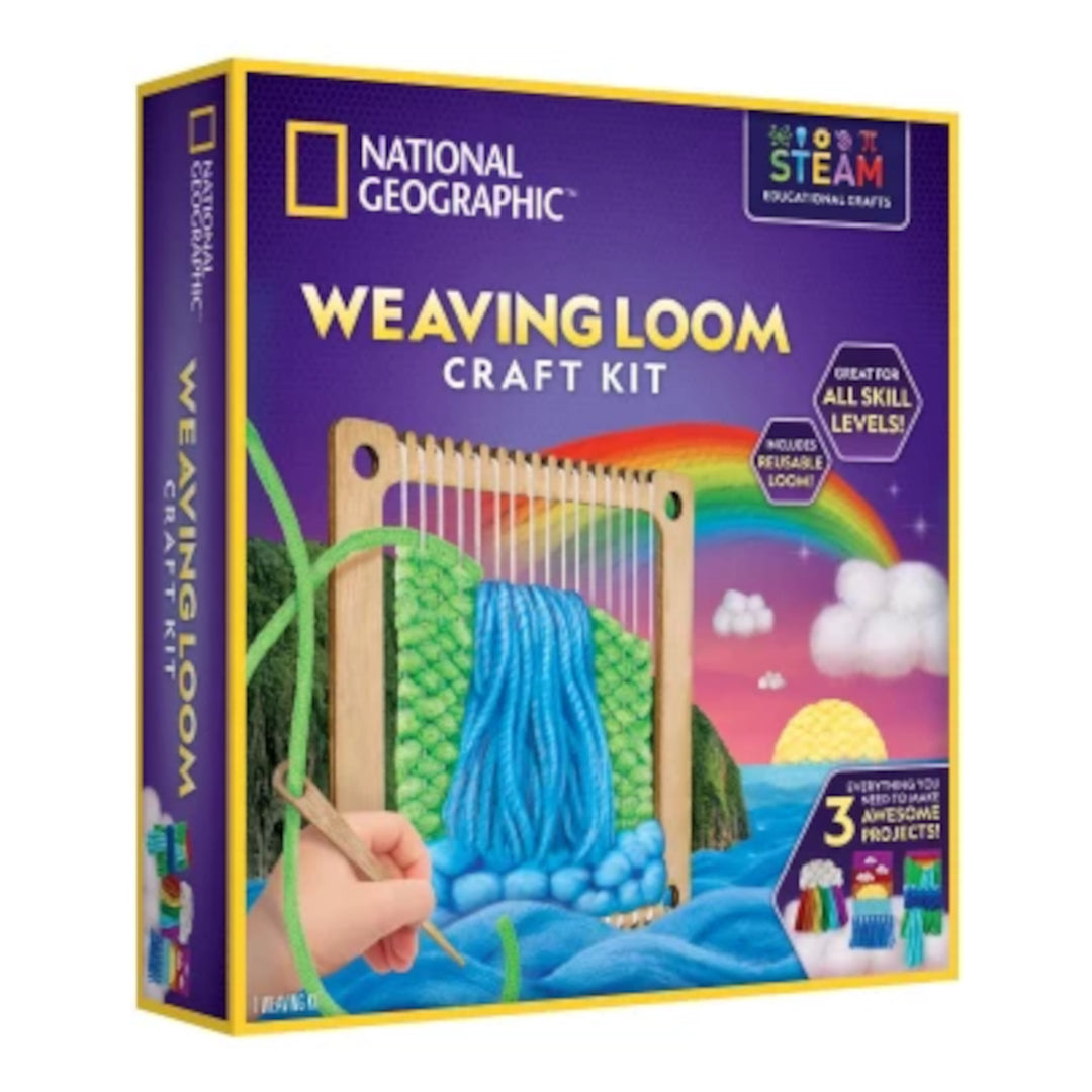 Zestaw National Geographic - Krosno tkackie (Weaving Loom Craft Kit)