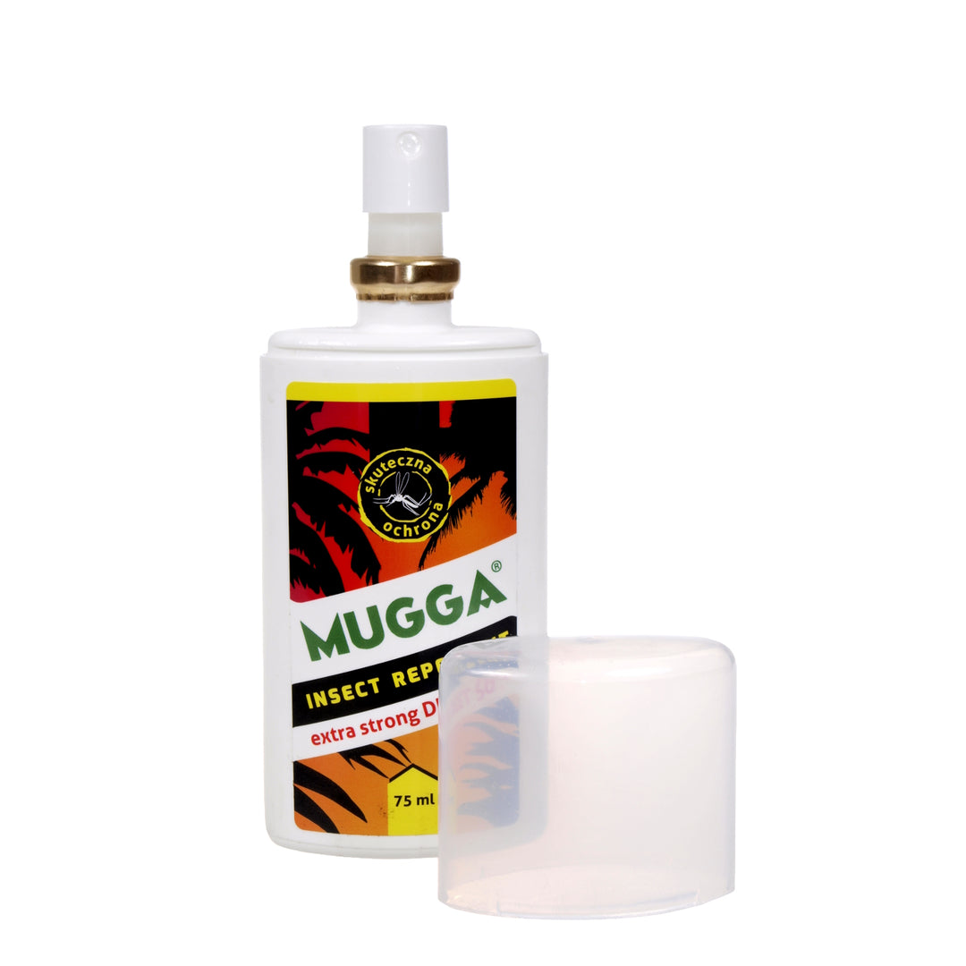 Zestaw Mugga 2x Mugga Spray 50% 75ml + Mugga balsam kojący 50ml