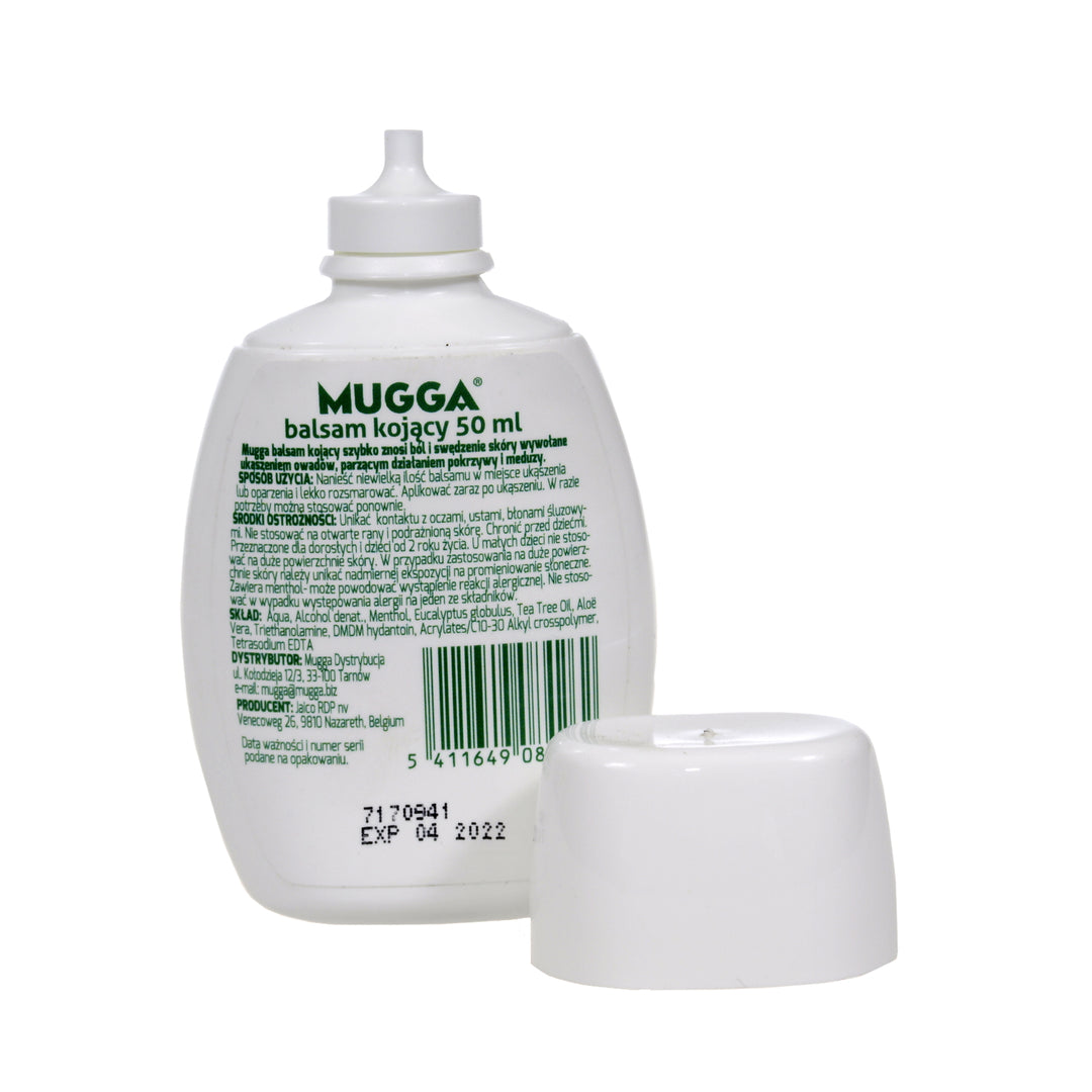 Zestaw Mugga 2x Mugga Spray 50% 75ml + Mugga balsam kojący 50ml