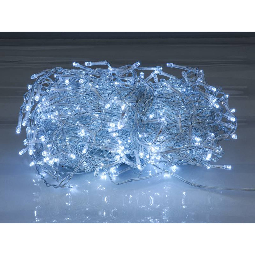 Girlanda świetlna ML50Z 100 sopli 500 Led 15m zimne białe IP44