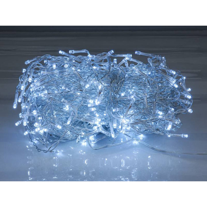 Girlanda świetlna ML50Z 100 sopli 500 Led 15m zimne białe IP44
