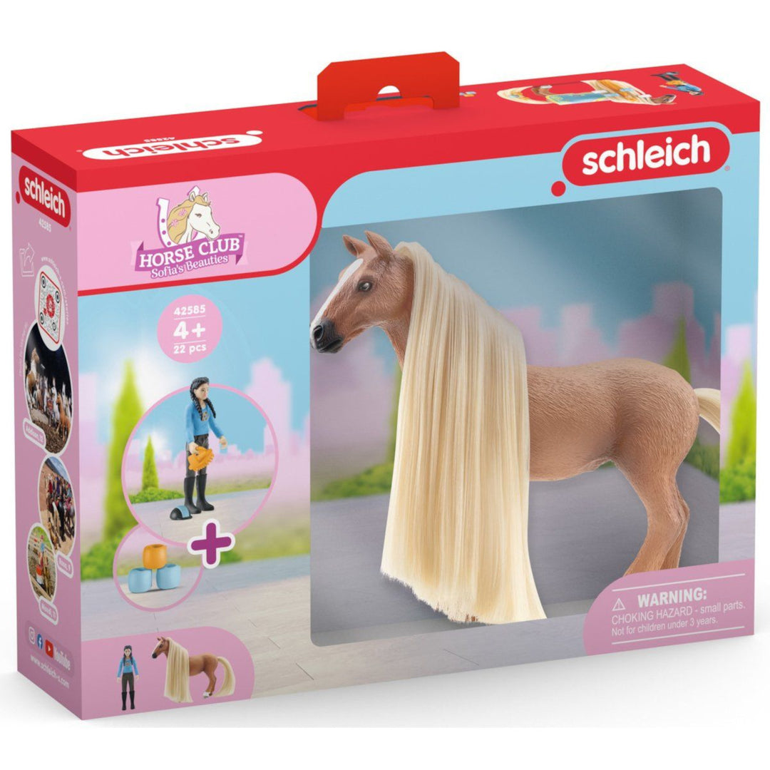 Zestaw startowy Schleich Horse Club Kim i Caramelo 42585