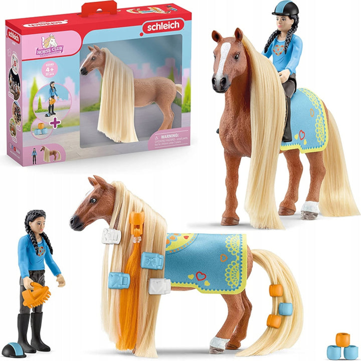 Zestaw startowy Schleich Horse Club Kim i Caramelo 42585