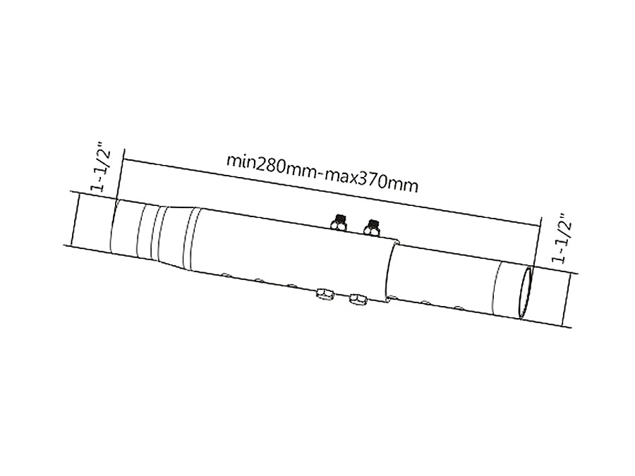 Kompletny zestaw do montażu uchwytu Maclean MC-704 + MC-706 + MC-708