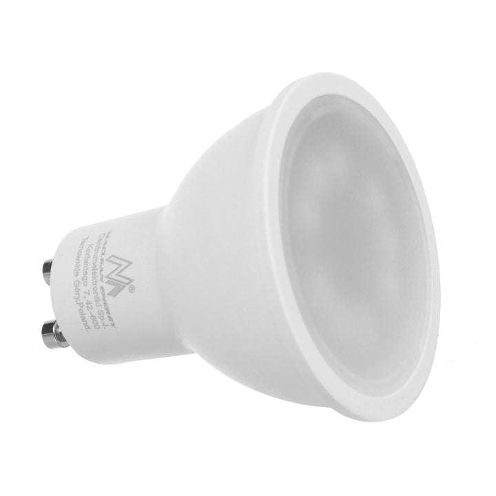 Plafon okrągły Maclean biały MCE422 + żarówka LED GU10 5W 4000K