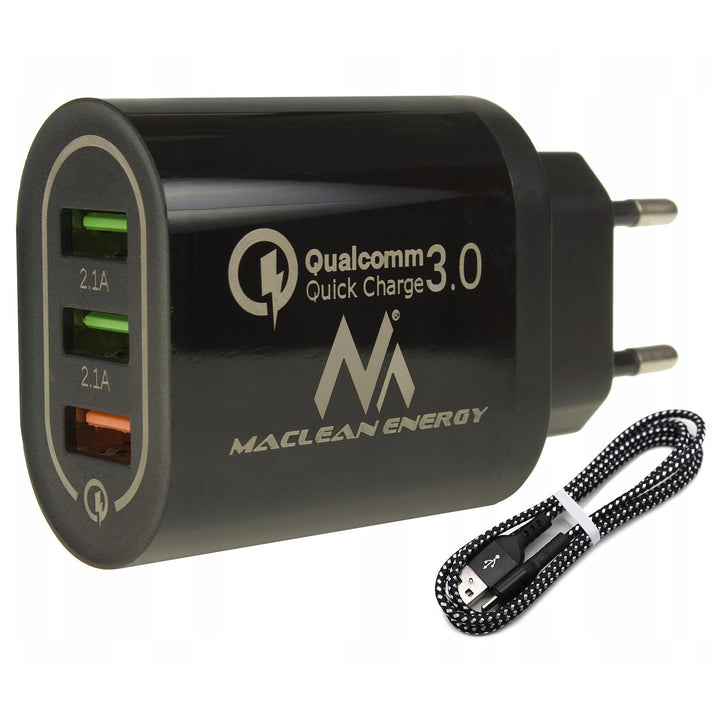 Ładowarka sieciowa 7031070315 USB uniwersalna 7200 mA 5 V + kabel