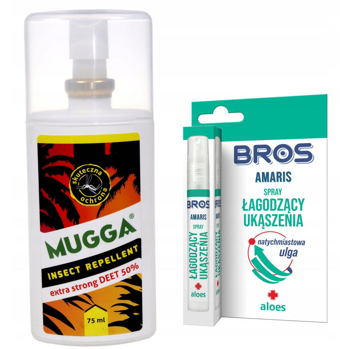 Mugga Strong 50% Deet na komary + Bross Amaris 8ml