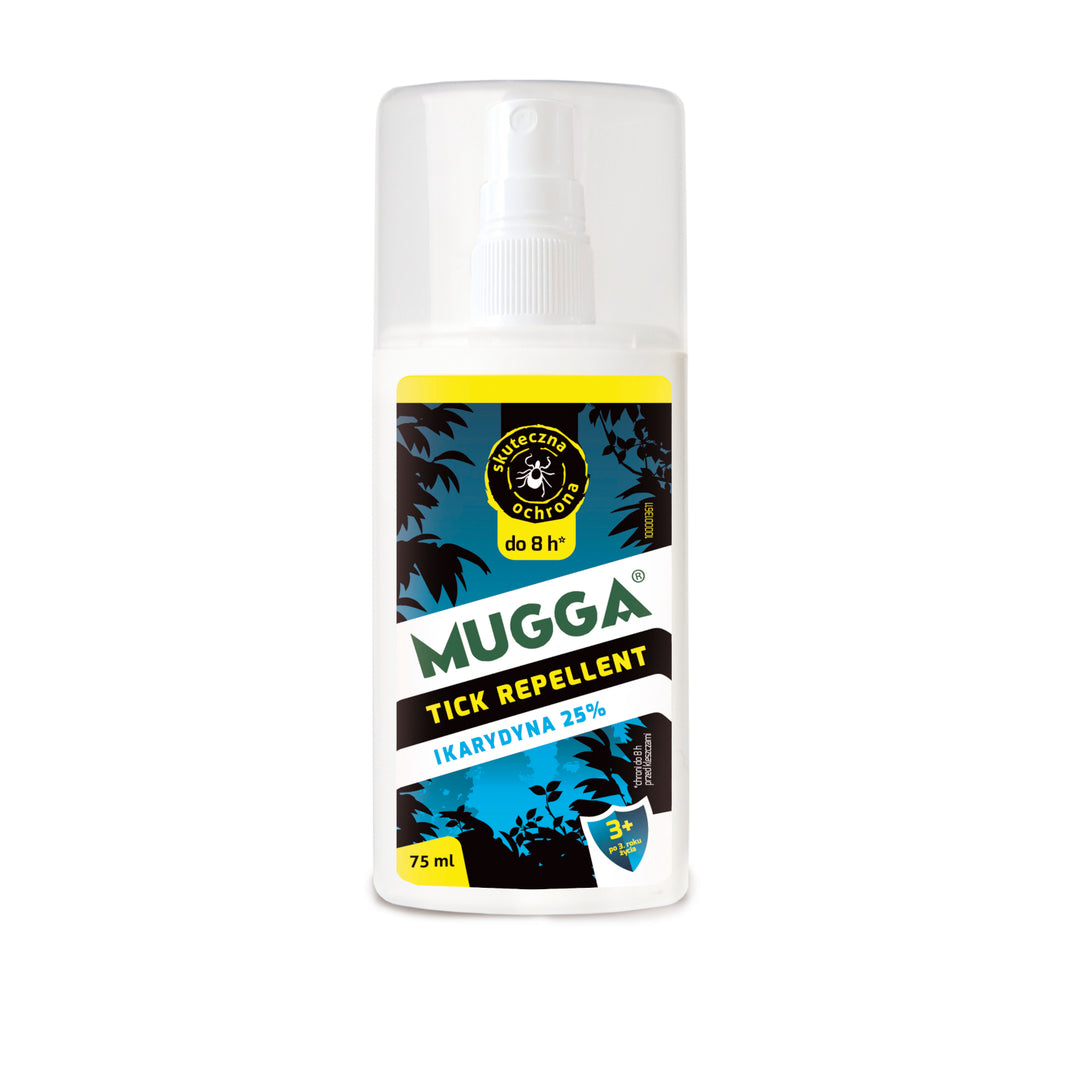 Zestaw Mugga Spray 50% Deet75ml + 25% Ikarydyna 75ml