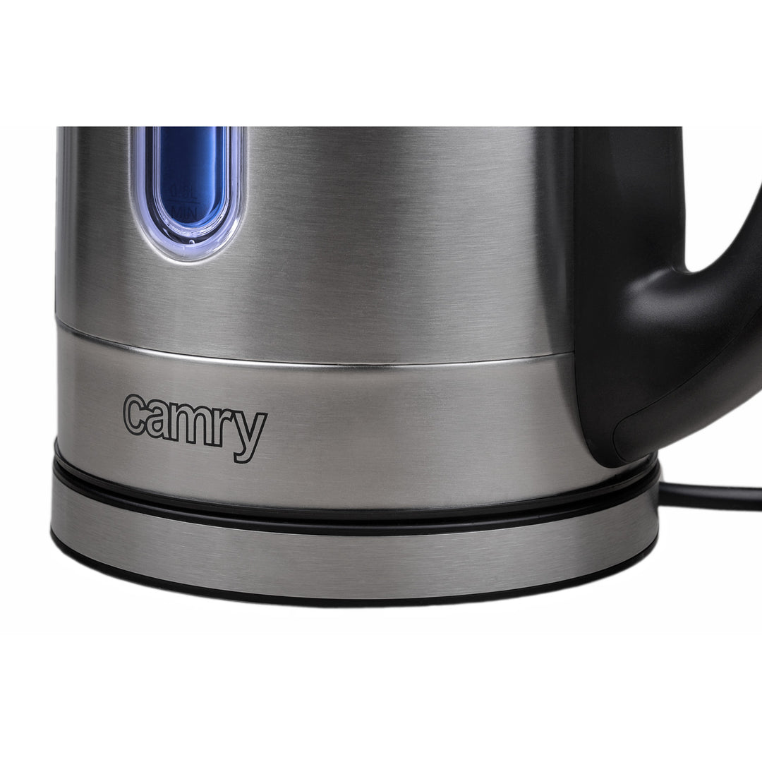 Czajnik bezprzewodowy Camry, regulacja temperatury, 1,7l, 2200W, podświetlenie LED, CR 1253
